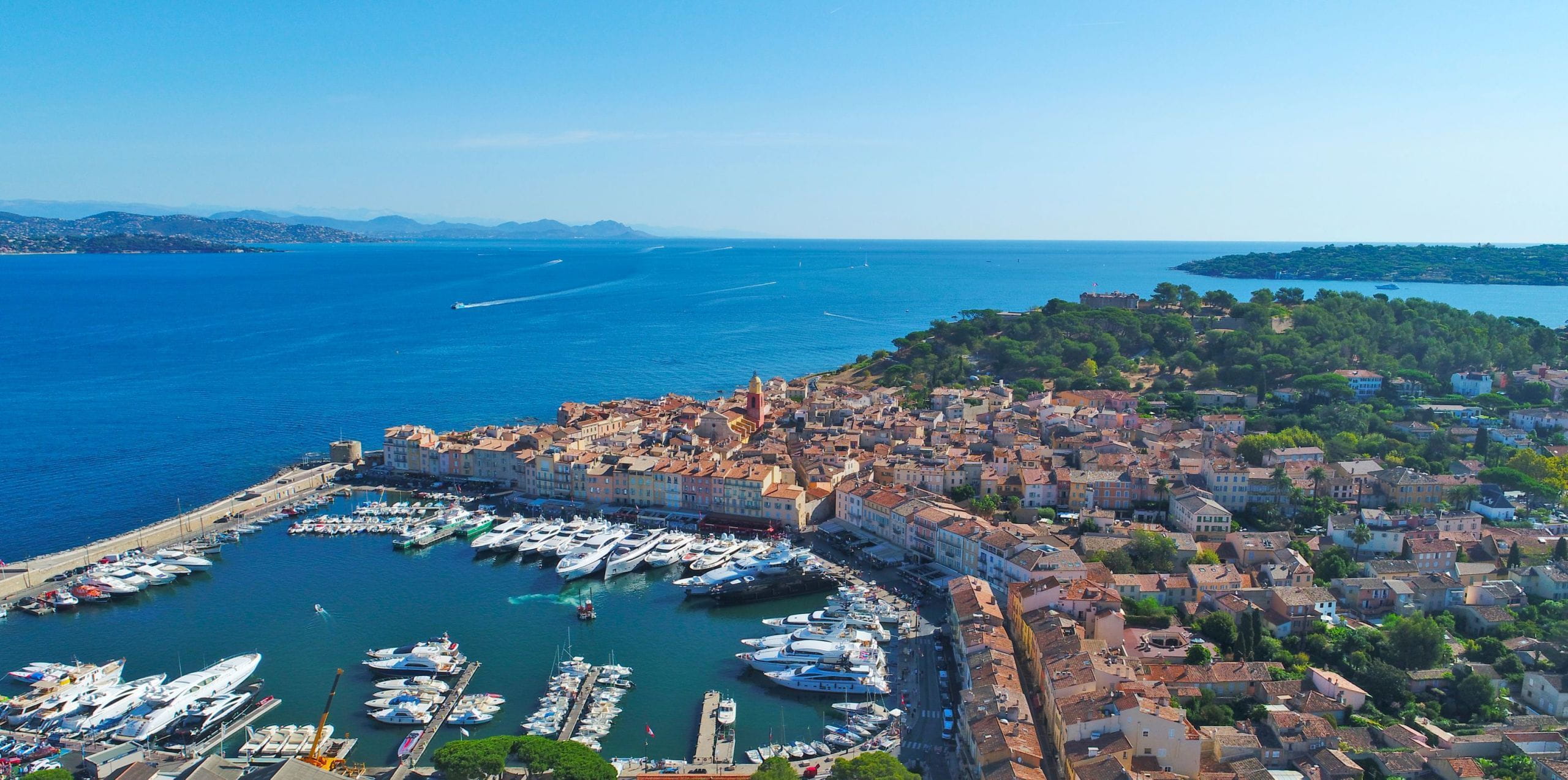 ©Jean-Louis Chaix - Ville de Saint-Tropez - Vue aérienne bis